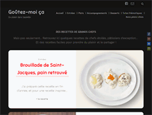 Tablet Screenshot of goutezmoica.com